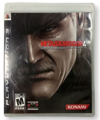 Jogo Metal Gear Solid 4 - PS3