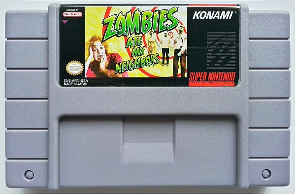 Jogo Zombies ate my Neighbors - SNES