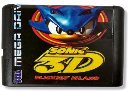 Jogo Sonic 3D Blast - Mega Drive - Sebo dos Games - 10 anos!