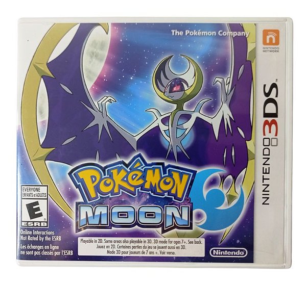 Jogo Pokemon Moon Original - 3DS