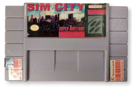 Jogo Sim City - SNES