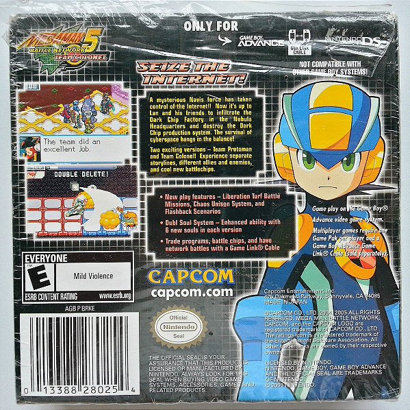 megaman battle network 5 team colonel gba megaman battle network 5 team colonel gba