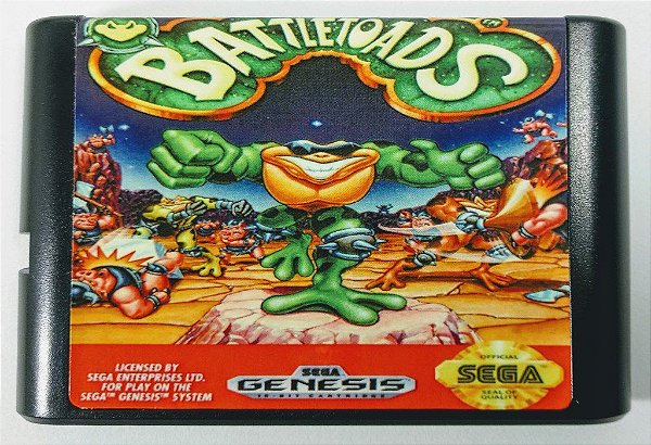 Jogo Battletoads - Mega Drive