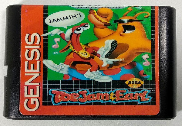 Jogo ToeJam & Earl - Mega Drive