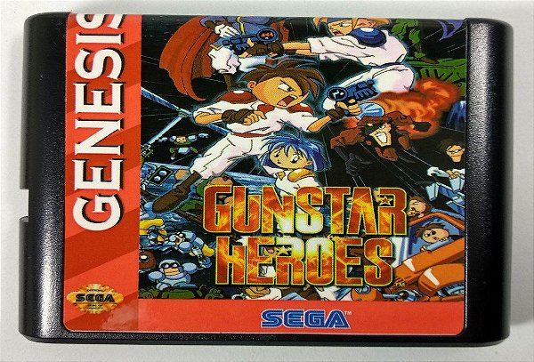 Jogo Gunstar Heroes - Mega Drive