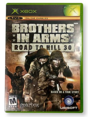 Jogo Brothers in Arms Road to Hill 30 Original - Xbox Clássico