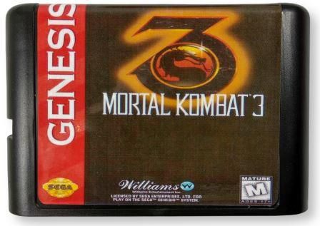 JOGO MEGA DRIVE - MORTAL KOMBAT 3 (3)