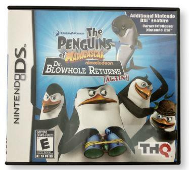 Jogo The Penguins of Madagascar Dr. Blowhole Returns Again! - DS