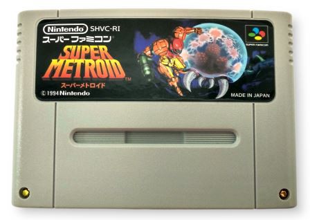 Jogo Super Metroid Original - Super Famicom