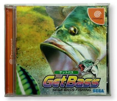 Jogo Get Bass Original [JAPONÊS] - Dreamcast