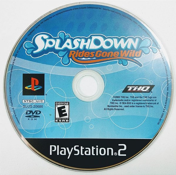 Jogo SplashDown Rides Gone Wild Original - PS2