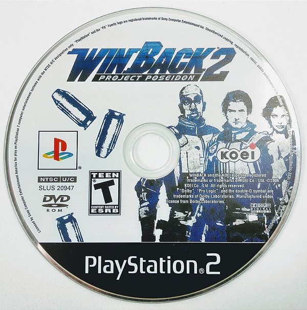 Jogo WinBack 2  Original - PS2