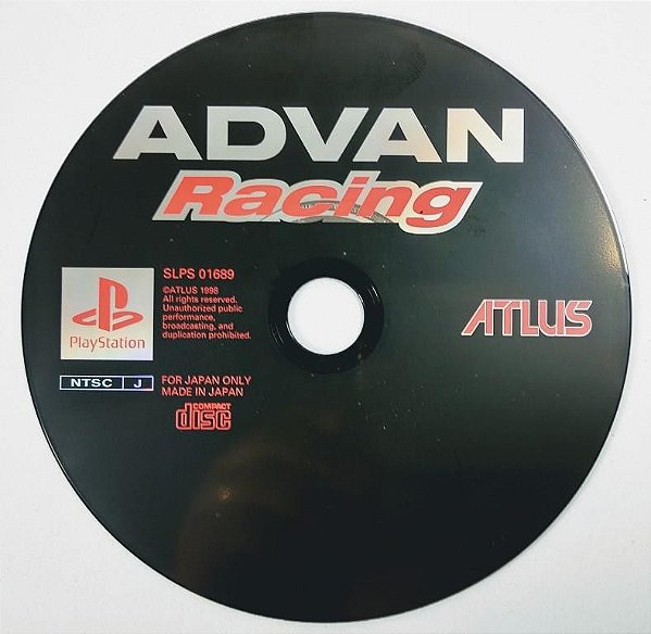 Jogo Advan Racing Original [JAPONÊS] - PS1 ONE