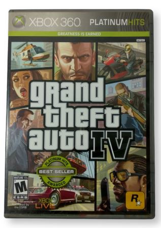 Jogo GTA IV Original - Xbox 360