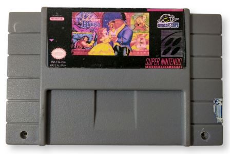 Jogo Disney Beauty And The Beast (A Bela e a Fera) - SNES