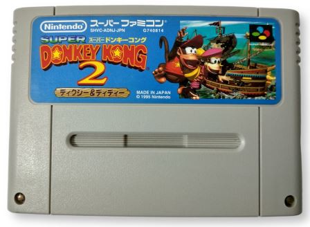 Jogo Donkey Kong Country 2 Original - Super Famicom