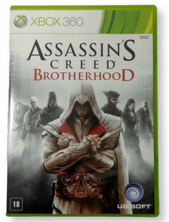 Jogo Assassins Creed Brotherhood Original - Xbox 360