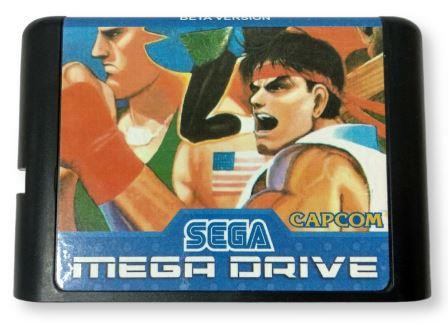 Jogo Street Fighter 2 Turbo beta version - Mega Drive