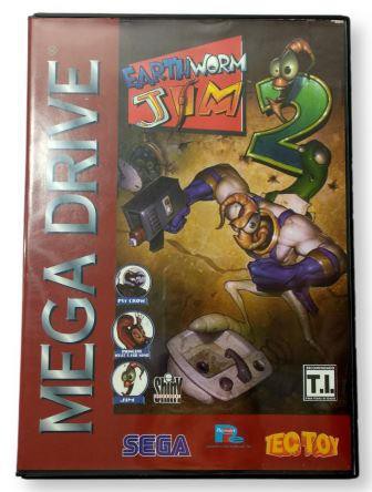 Jogo Earthworm Jim 2 Original - Mega Drive