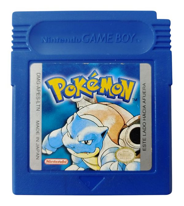 Jogo Pokemon Blue Original em espanhol - GBC