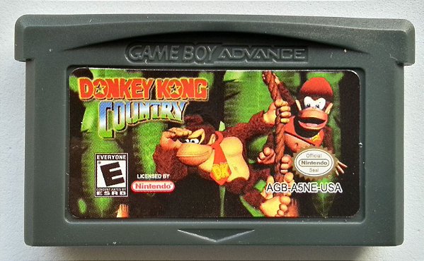 Jogo Donkey Kong Country - GBA