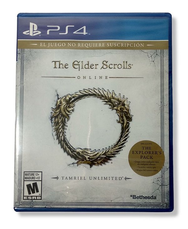 Jogo The Elder Scrolls Online Tamriel Unlimited (lacrado) - PS4