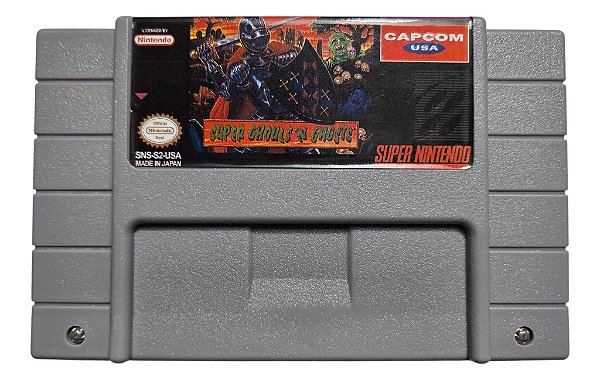 Jogo Super Ghoulsn Ghosts - SNES
