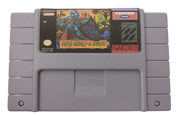 Jogo Super Ghoulsn Ghosts - SNES