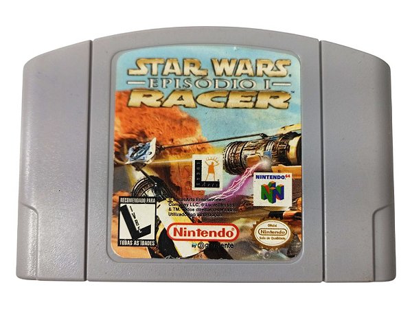 Jogo Star Wars Racer Original - N64