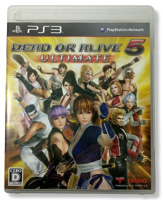 Jogo Dead or Alive 5 Ultimate [Japonês] - PS3
