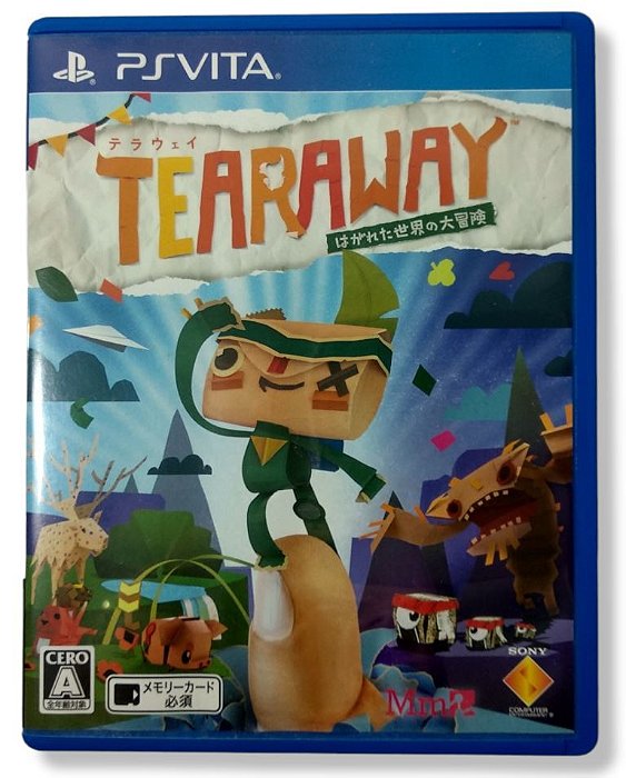 Jogo Tearaway [JAPONÊS] - PS Vita