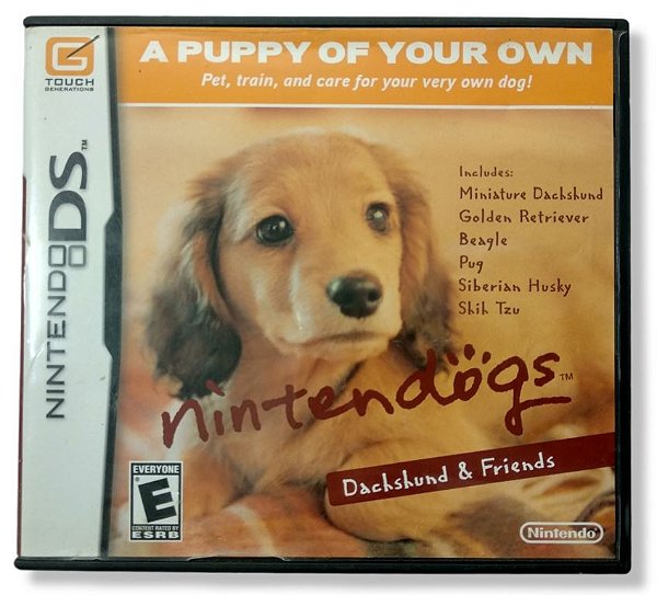 Jogo Nintendogs Dackhund & Friends Original - DS