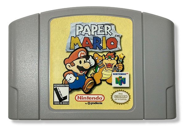 Jogo Paper Mario Original - N64