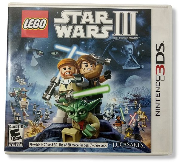 Jogo Lego Star Wars III Original - 3DS