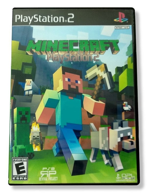 Minecraft [REPRO-PACTH] - PS2 - Sebo dos Games - 10 anos!