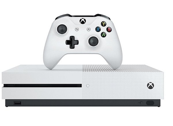 Console Xbox One S 500GB + jogo Minecraft Hero Edition - Microsoft