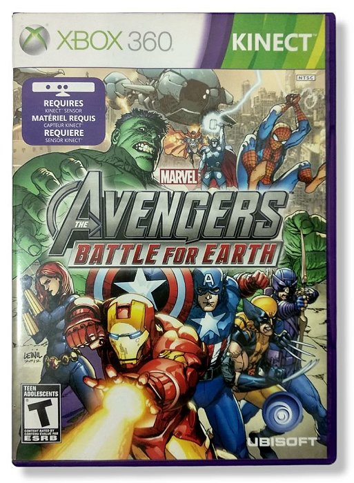Jogo Marvel The Avengers Battle For Earth Original - Xbox 360