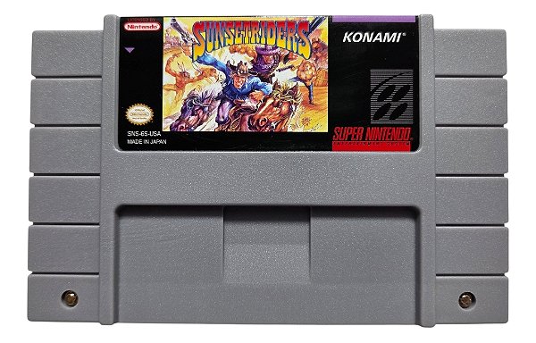 Jogo Sunset Riders - SNES