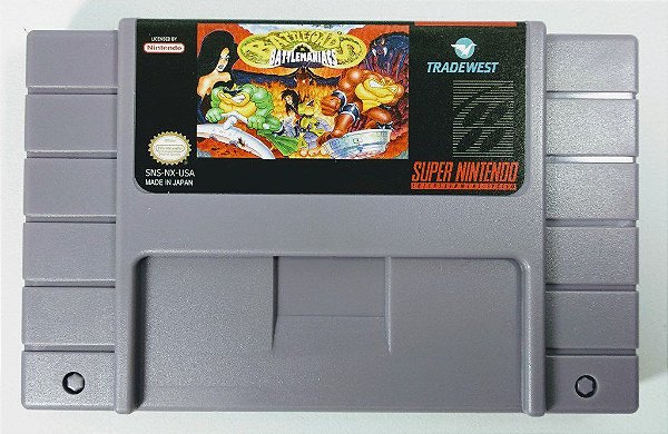 Jogo Battletoads in Battlemaniacs - SNES