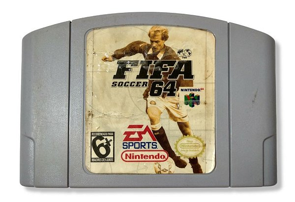 Jogo Fifa Soccer 64 Original - N64