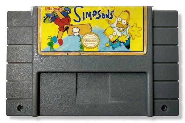 Jogo The Simpsons Barts the Nigthmare - SNES