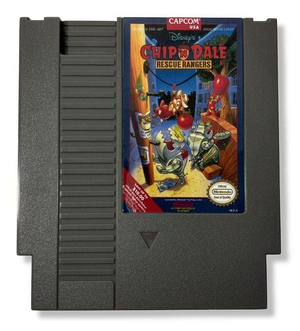Jogo Chip n Dale Rescue Rangers (Tico e Teco) - NES