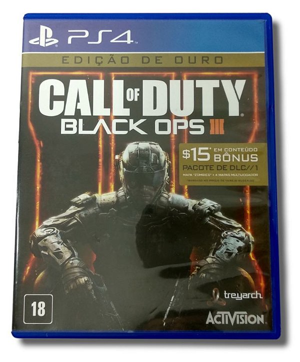 Jogo Call of Duty Black OPS III - PS4