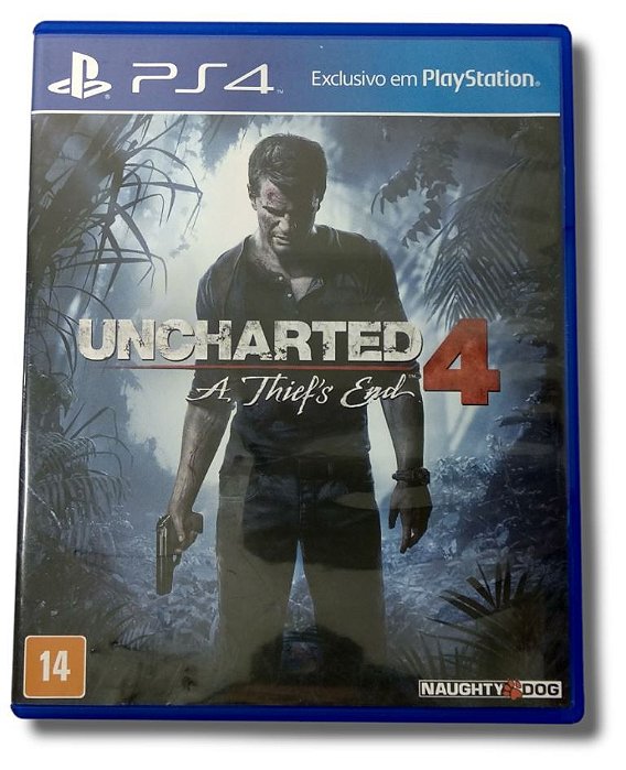 Jogo Uncharted 4 A Thiefs End - PS4
