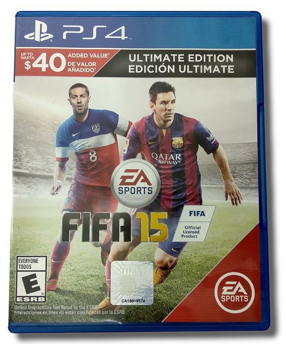 Jogo PS3 FIFA 15