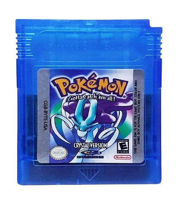 Jogo Pokemon Crystal - GBC