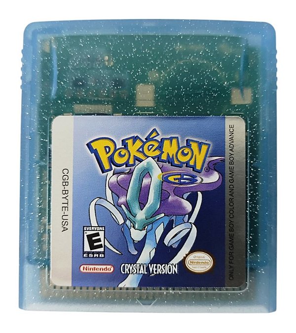Jogo Pokemon Crystal - GBC