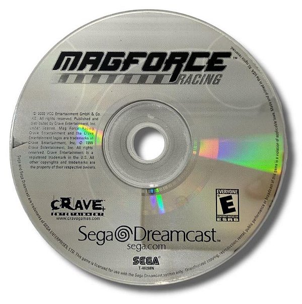 Jogo Magforce Racing Original - Dreamcast