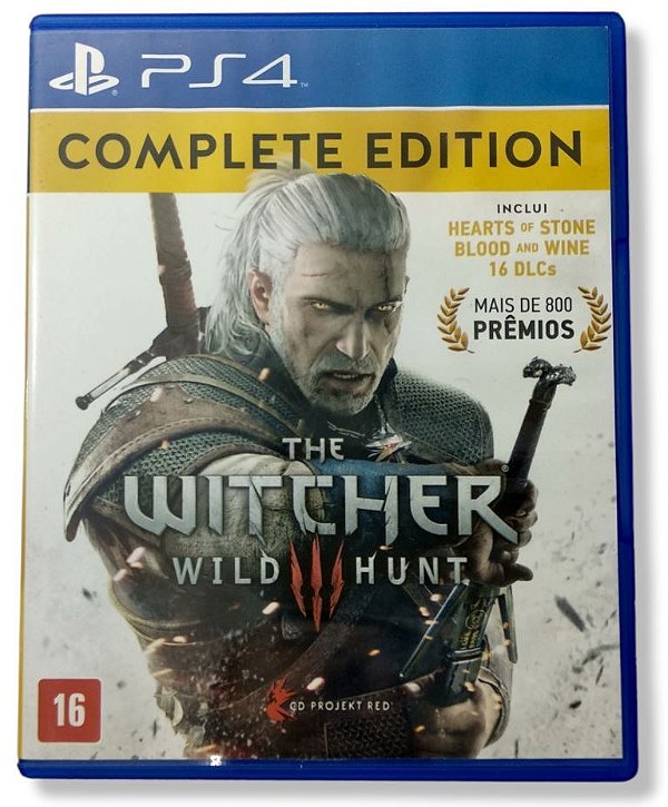 Jogo The Witcher III Wild Hunt Complete Edition - PS4