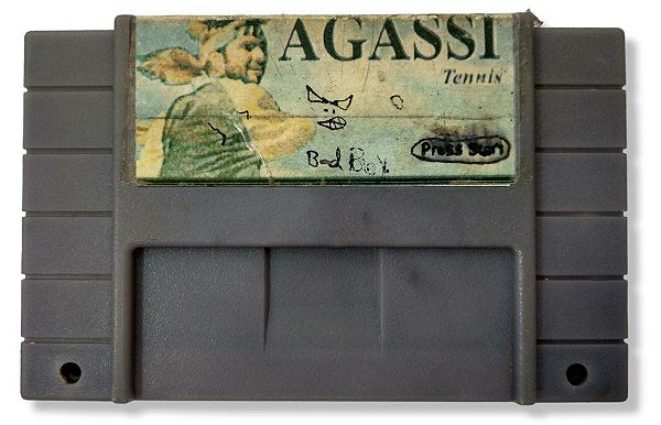 Jogo Andre Agassi Tennis - SNES